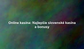 Zahraničné online kasína Vaša brána k zábave a výhram 2042423160